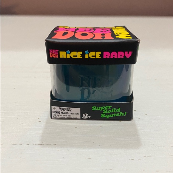NeeDoh Other - NeeDoh Nice Ice Baby Cube - Blue